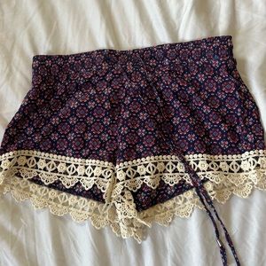 Medium Floral Shorts.